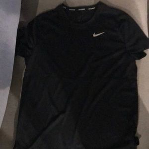 Black large dri fit Nike running t-shirt